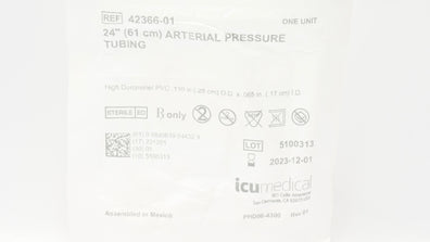 ICU Medical 42366-01 24inch Arterial Pressure Tubing (x)